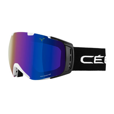 Men's Cebe Goggles - Cebe Origins L Goggles.  Pro Lime - Brown Flash Blue